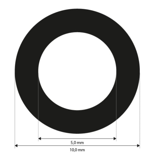 Referenčn&iacute; značky 5,0 mm, b&iacute;l&eacute;, nek&oacute;dovan&eacute;, s n&iacute;zkou adhezn&iacute; silou, 3000 kusů fotografie produktu