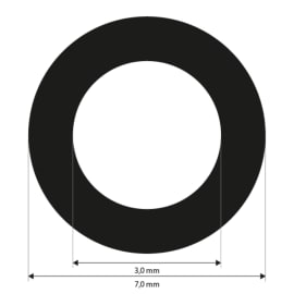Referenčn&iacute; značky 3,0 mm, keramick&eacute;, nek&oacute;dovan&eacute;, 368 kusů fotografie produktu