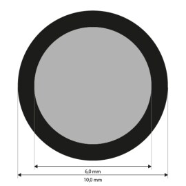 Referenčn&iacute; značky 6,0 mm, nek&oacute;dovan&eacute;, retro-reflexn&iacute;, magnetick&eacute;, 500 kusů fotografie produktu
