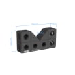 V-Blok 90&deg; - 100x25x50mm, magnetick&yacute;, AF25 fotografie produktu Back View S