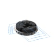 Tř&iacute;čelisťov&aacute; skl&iacute;čidla - 80mm fotografie produktu Back View S